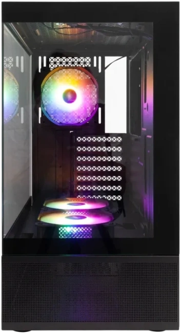 Компьютерный корпус 1STPLAYER MIKU Mi7-A LED TG Black (Mi7-A-BK-2F1R-1F1) купить! 