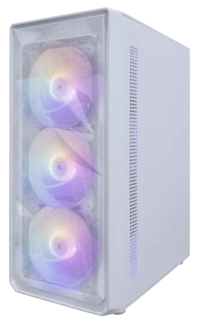 Компьютерный корпус 1STPLAYER FD3-M LED White (FD3-M-WH-4F1-W) купить! 