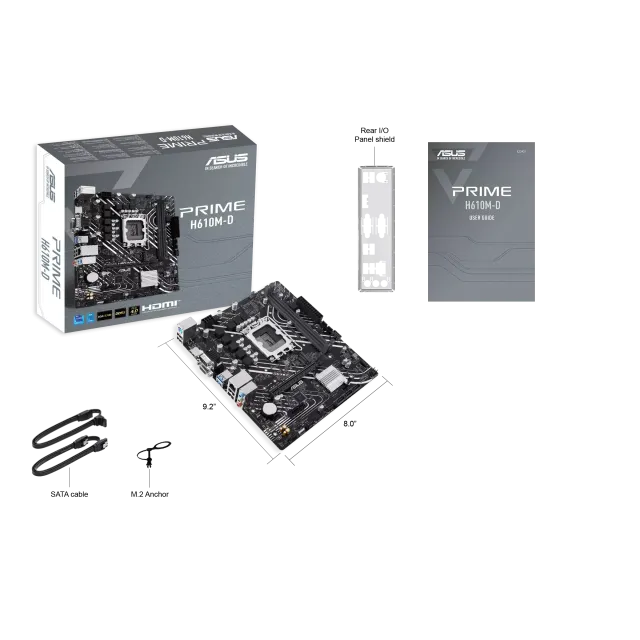 Материнская плата ASUS PRIME H610M-D 90MB1G80-M0EAY0 купить! 