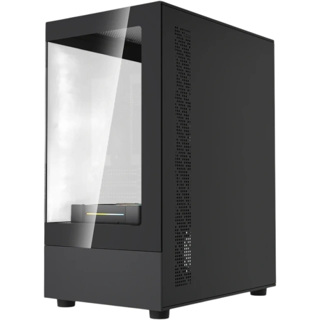 Компьютерный корпус Powercase Vision Micro M1 TG ARGB Black (CVMM1B-A3) купить! 
