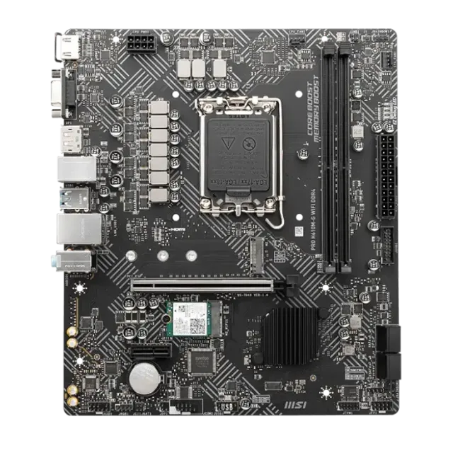 Материнская плата MSI PRO H610M-G WIFI DDR4 купить! 