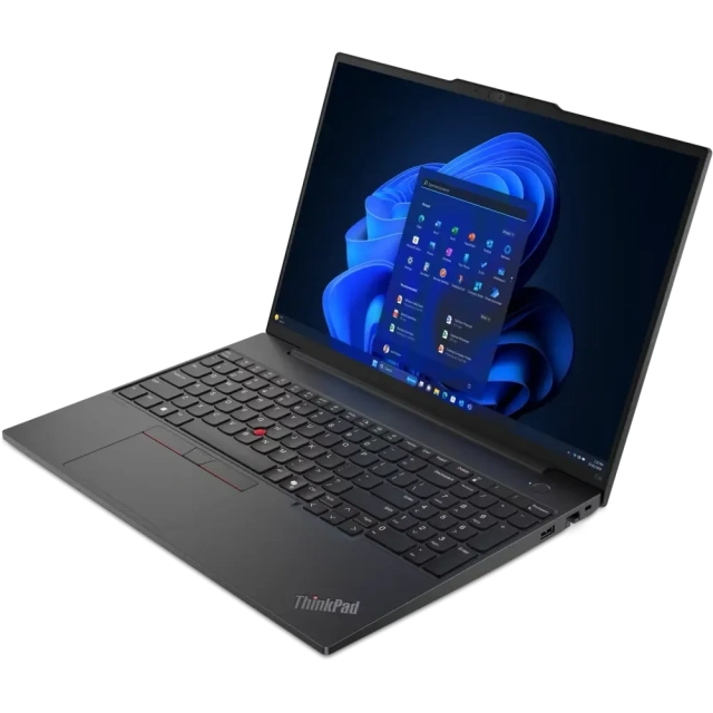 Ноутбук Lenovo ThinkPad E16 Gen 2 (Intel Core Ultra 5 125H/16" 1920x1200/16GB/512GB SSD/Intel UHD Graphics/Win 11 Home) 21MAA009CD, Black - фото