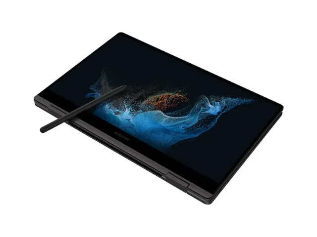 Ноутбук Samsung Galaxy Book2 360 (Core i7-1255U/13.3" FHD AMOLED Touch/16Gb/512Gb SSD/Win 11 Home) Graphite - фото