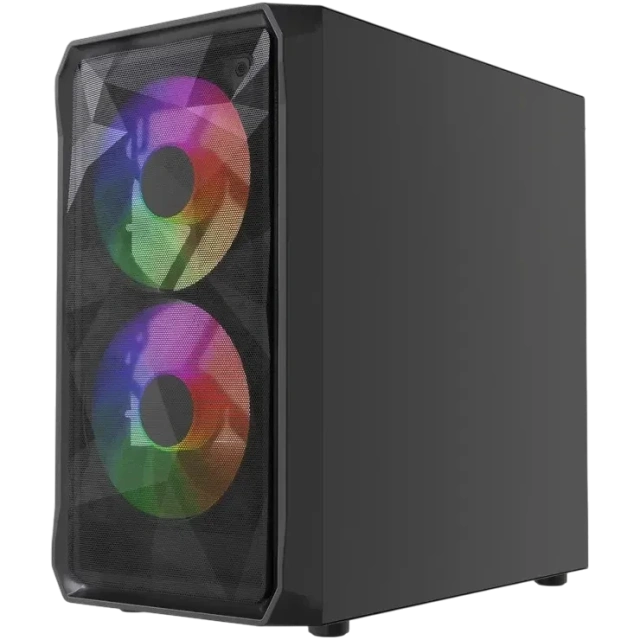 Игровой компьютер 992596 (Ryzen 5 7600X3D 4.1 ГГц/AMD B650/32 ГБ DDR5 6 ГГц/1024 ГБ SSD/RTX 5060 Ti 16 ГБ/Wi-Fi/650W/Powercase Mistral Micro A3B ARGB V2 ARGB Black) - купить по выгодной цене!