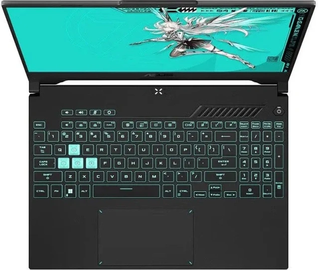 Ноутбук Asus TUF Gaming FA608PM (AMD Ryzen 9 8940HX/16" 2560x1600/16Gb/1Tb SSD/NVIDIA GeForce RTX 5060 8Gb/Win 11 Home) Gray - фото