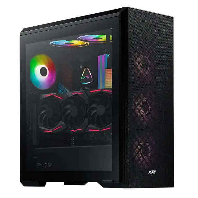 Компьютерный корпус ADATA XPG DEFENDER TG (DEFENDER-BKCWW) Black купить! 