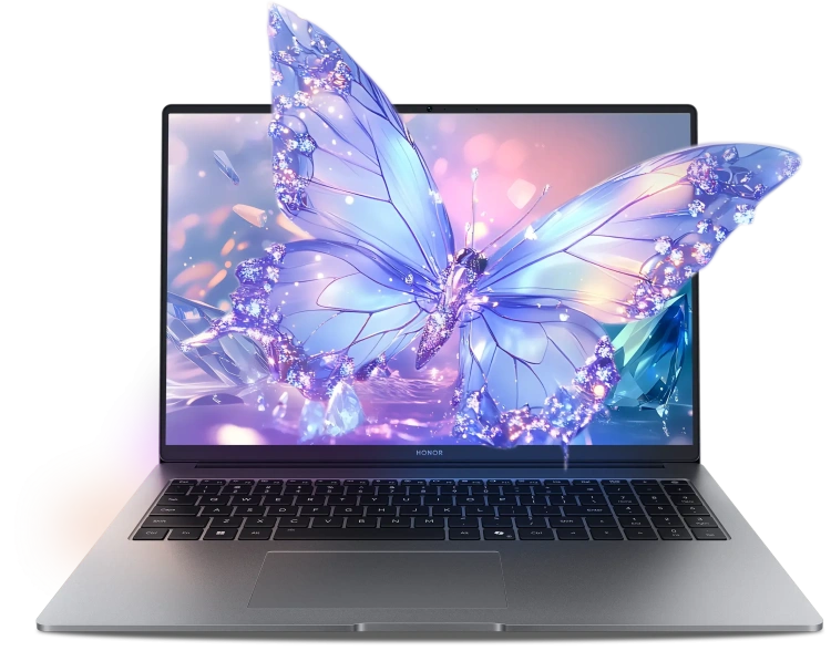 Ноутбук HONOR MagicBook X16 2025 (Core i7-13620H/16"/1920х1200/16Gb/2Tb SSD/Intel UHD Graphics/Win 11) 5301ALNC - фото