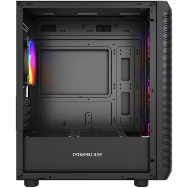 Компьютерный корпус Powercase Mistral Micro EM22 TG FRGB Black (CMMEM22B-L4) купить! 