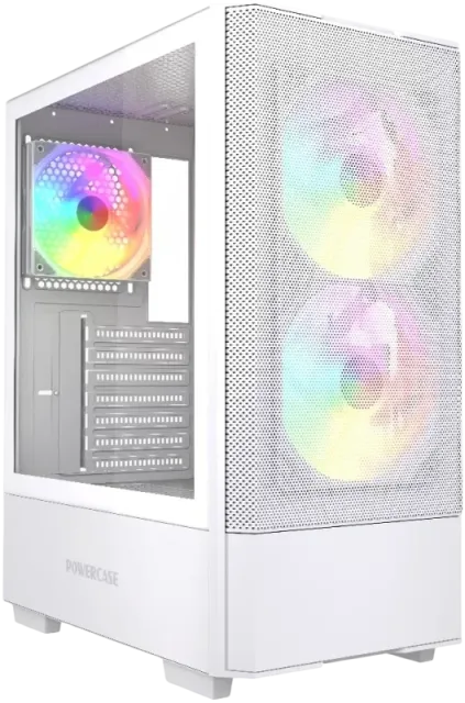 Компьютерный корпус Powercase Mistral AY3W ARGB TG White (CMAYW-A3) купить! 