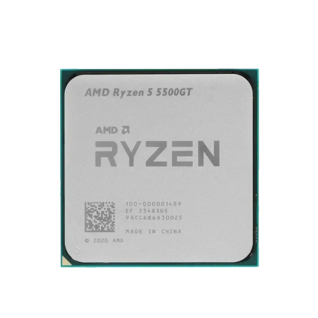 Процессор AMD Ryzen 5 5500GT (3.6 ГГц - 4.4 ГГц / AM4 / кол-во ядер: 6  / TDP 65 Вт), OEM купить! 