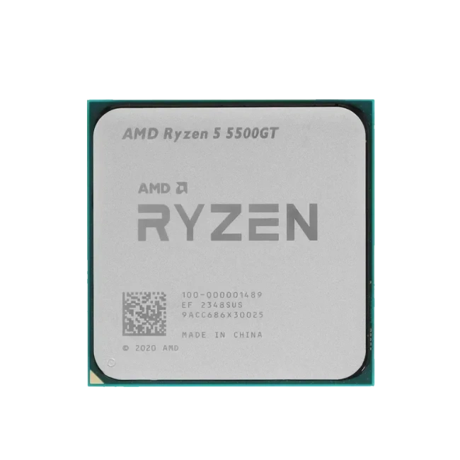 Процессор AMD Ryzen 5 5500GT (3.6 ГГц - 4.4 ГГц / AM4 / кол-во ядер: 6  / TDP 65 Вт), OEM купить! 