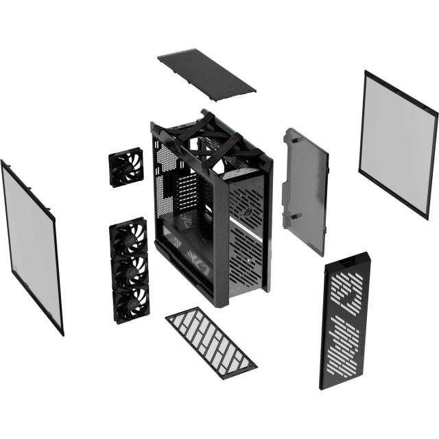 Компьютерный корпус ASUS ROG STRIX HELIOS II GX601S BLACK (90DC00W0-B39000) купить! 