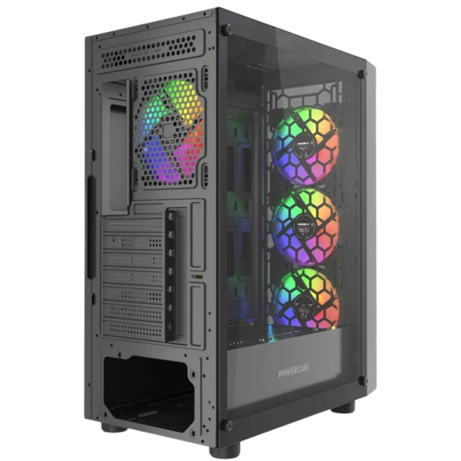 Компьютерный корпус Powercase Mistral EA21 TG FRGB Black (CMAEA21-L4) купить! 
