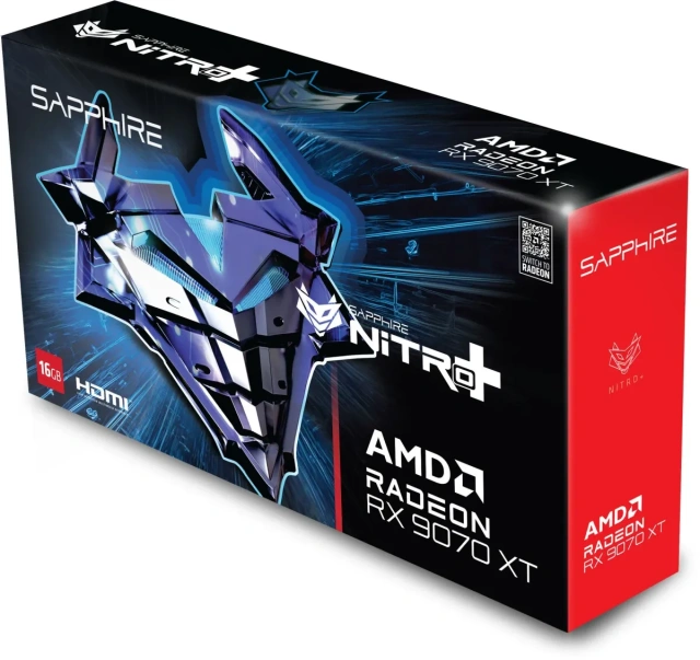 Видеокарта Sapphire Radeon RX 9070 XT NITRO+ GAMING OC (11348-01-20G) купить! 