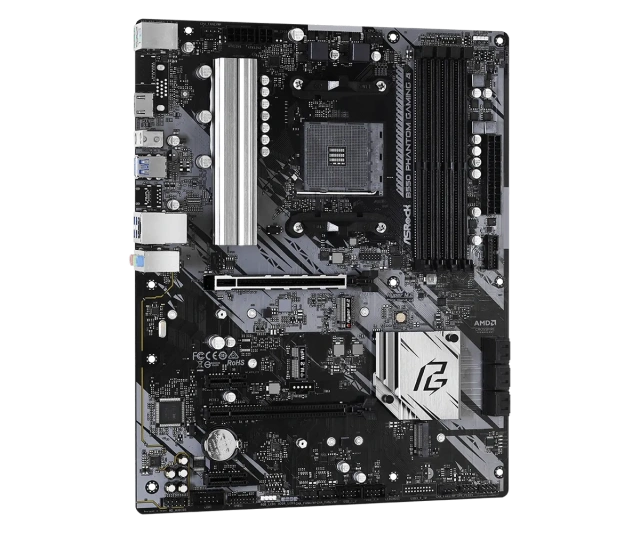 Материнская плата ASRock B550 PHANTOM GAMING 4 (AM4/AMD X570/4xDDR4/ATX) купить! 
