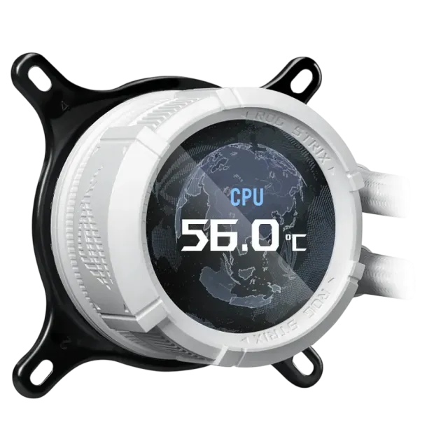 Система водяного охлаждения ASUS ROG STRIX LC III 360 ARGB LCD WHT (90RC00W2-M0UAY0) купить! 