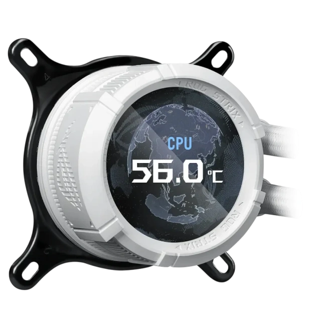 Система водяного охлаждения ASUS ROG STRIX LC III 360 ARGB LCD WHT (90RC00W2-M0UAY0) купить! 