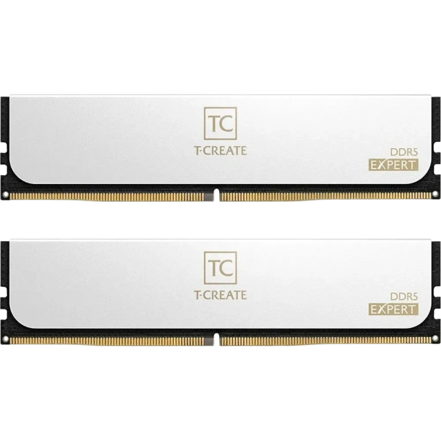 Оперативная память DDR5 32 Gb 6000 MHz Team Group T-Create Expert White (CTCWD532G6000HC38ADC01) купить! 