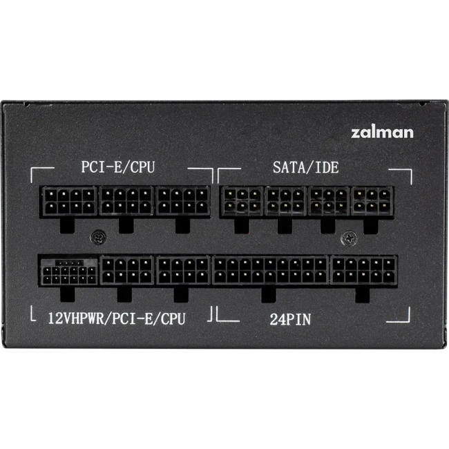 Блок питания Zalman 1200W TeraMax2 ZM1200-TMX2 16 Pin (PCIe 5.0 Connector Cable Details) купить! 