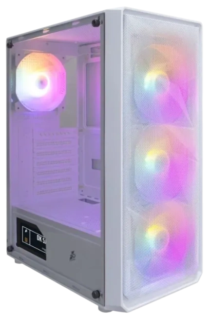 Компьютерный корпус 1STPLAYER FD3 (FD3-WH-4F1-W) White купить! 