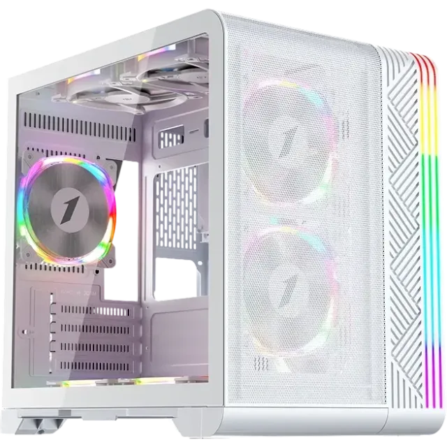 Компьютерный корпус 1STPLAYER VT5 ARGB White (VT5-WH-3FS7-W) купить! 