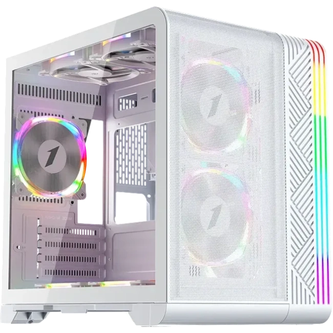 Компьютерный корпус 1STPLAYER VT5 ARGB White (VT5-WH-3FS7-W) купить! 