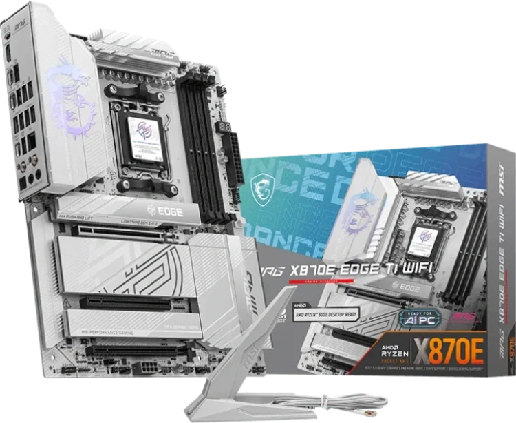 Материнская плата MSI MPG X870E EDGE TI WIFI купить! 