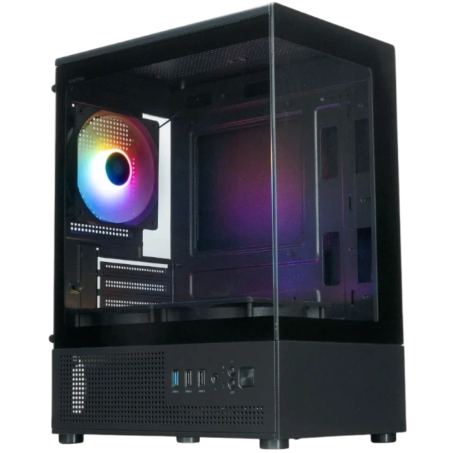 Компьютерный корпус XASTRA Q300M 3FRGB TG Black (Q300M-3FC12F) купить! 