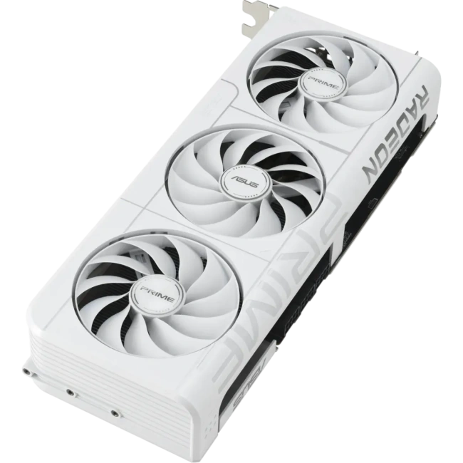 Видеокарта ASUS Radeon RX 9070 XT 16GB PRIME OC WHITE  (PRIME-RX9070XT-O16G-WHITE)  (90YV0L75-M0NA00) купить! 
