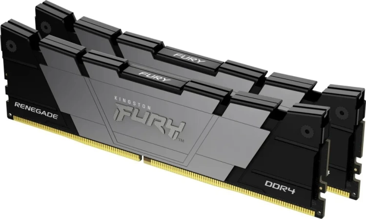 Оперативная память DDR4 16 Gb 3600 MHz Kingston FURY Renegade Black (KF436C16RB2K2/16) купить! 