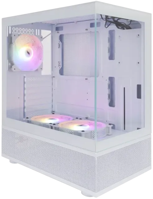 Компьютерный корпус 1STPLAYER MIKU Mi7-A LED TG White (Mi7-A-WH-2F1R-W-1F1-W) купить! 