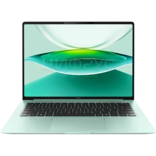 Ноутбук HONOR MagicBook Pro 14 (Core Ultra 5 225H/14.6" OLED 3.1K /32Gb/1Tb SSD/Win 11 Home) 5301AMUC, Зеленый - фото