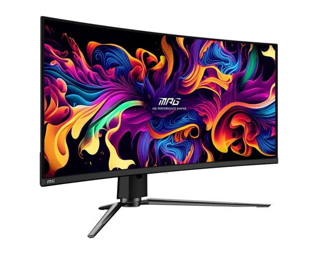 Монитор MSI MPG 341CQPX, 34" 3440x1440, QD OLED, 240Гц, 2хHDMI, 1хDP, изогнутый, черный (9s6-3dd04t-036)
