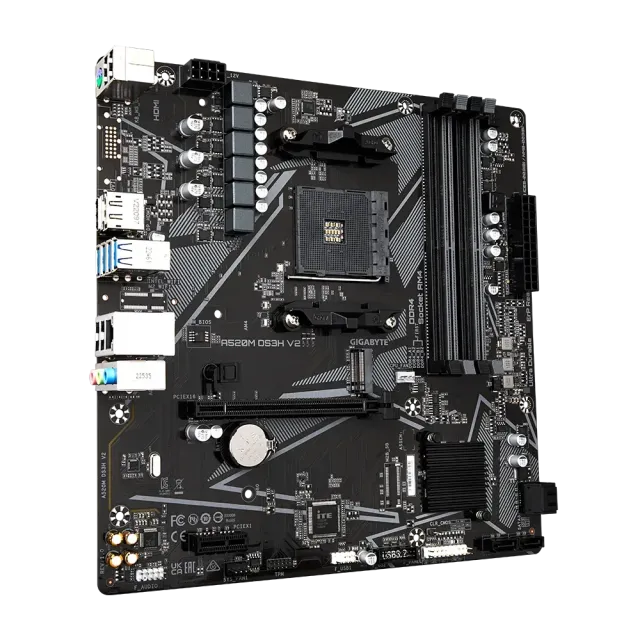 Материнская плата Gigabyte A520M DS3H V2 купить! 