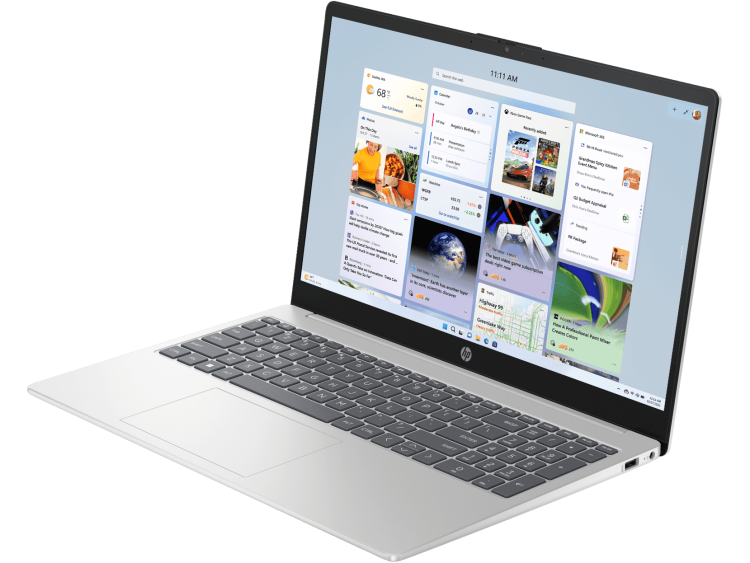 Ноутбук HP Star Book 15-fd1250tu (Core Ultra 5/15.6" FHD/16Gb/512Gb SSD/Intel Arc/Win 11 Home) Silver - фото