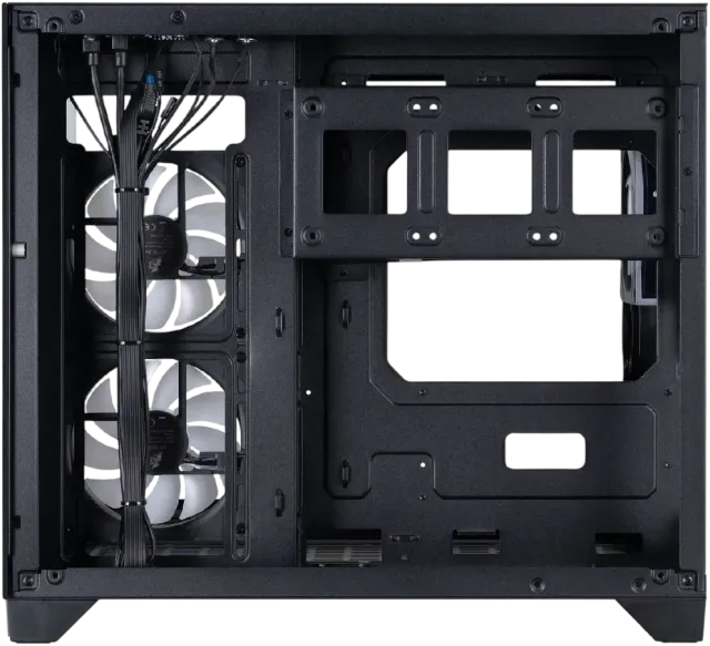 Компьютерный корпус 1STPLAYER MEGAVIEW MV6-TP ARGB Black (MV6-TP-BK-2FC7R-1FC7) купить! 