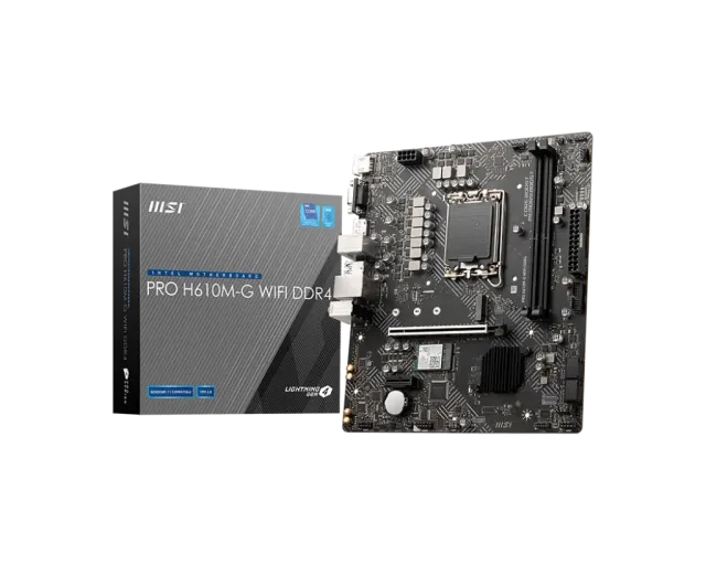Материнская плата MSI PRO H610M-G WIFI DDR4 купить! 
