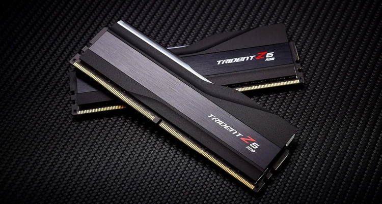 Оперативная память 64 Gb 6400 MHz G.SKILL TRIDENT Z5 RGB Black (F5-6400J3239G32GX2-TZ5RK) модулей 2 шт. купить! 