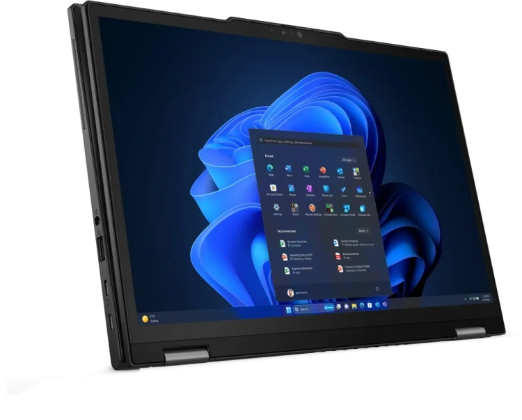 Ноутбук Lenovo ThinkPad X13 2-in-1 Gen 5 (Ultra 5 125U/13.3"/1920x1200/Touch/16Gb/512Gb SSD/Win 11 Pro) Черный - фото