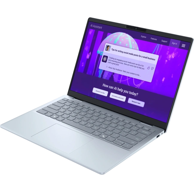 Ноутбук Dell 14 Plus DB14250 (Intel Ultra 7 258V/14" 2560x1600/32Gb/1Tb SSD/Intel Arc/BT/Win 11 Home) Ice Blue - фото