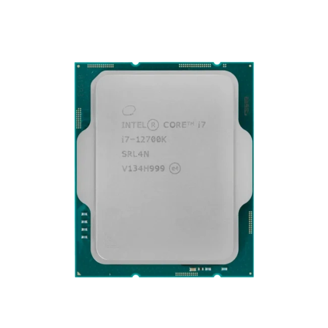 Процессор Intel Core i7-12700K (3.6 ГГц - 5 ГГц / LGA1700 / кол-во ядер: 12  / TDP 190 Вт), OEM купить! 