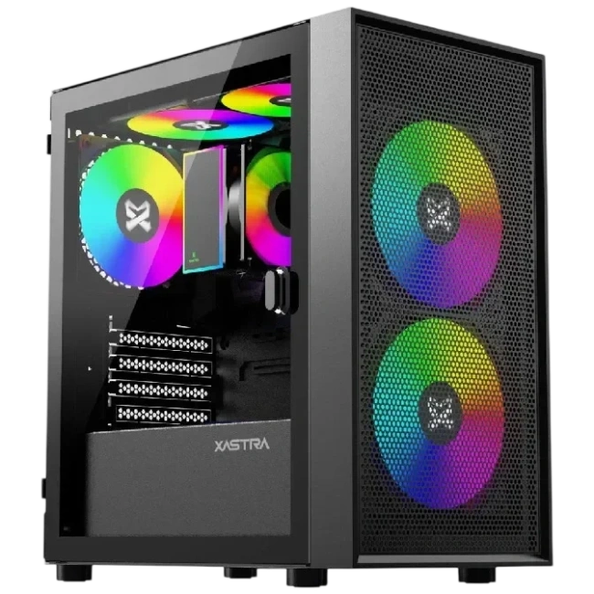 Игровой компьютер 991676 (Ryzen 5 7600X 4.7 ГГц/AMD B650/32 ГБ 6.0 ГГц/1024 SSD/RTX 5050 8 ГБ/Wi-Fi/650W/XASTRA A305M 3ARGB Black) - купить по выгодной цене!