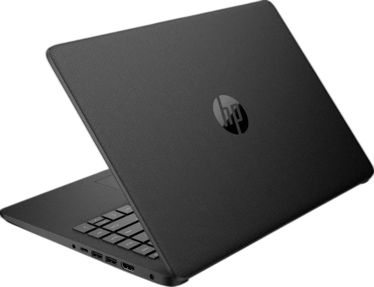 Ноутбук HP 14s-dq20128ur (Pentium Gold 7505 2.0Ghz/14"/1920x1080/8Gb/256Gb SSD/Intel UHD Graphics/Win 11 Home) Black - фото