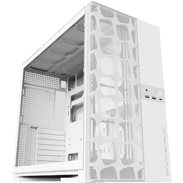 Компьютерный корпус Geometric Future Model 5 ARGB Vent White with fans (1AM5VTWT01100) купить! 