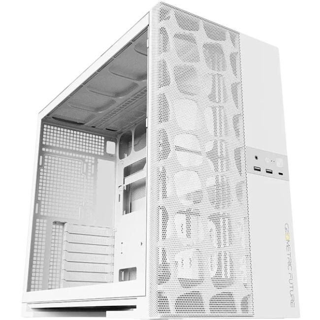Компьютерный корпус Geometric Future Model 5 ARGB Vent White with fans (1AM5VTWT01100) купить! 