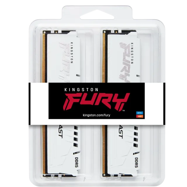 Оперативная память 32 Gb 6800 MHz Kingston FURY Beast White (KF568C34BWEK2-32) купить! 