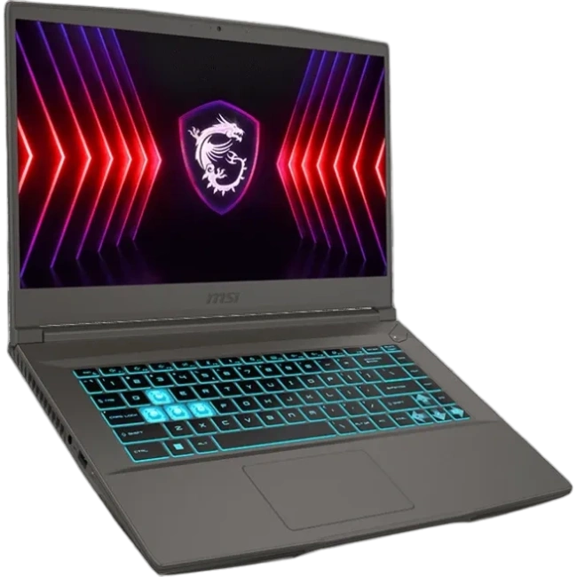 Ноутбук MSI Thin 15 B12UC-3255XRU (Core i5 12450H/15.6"/FHD/16Gb/1024Gb SSD/GeForce RTX 3050 4Gb, DOS) 9S7-16R831-3255 - фото