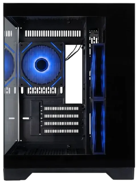 Компьютерный корпус 1STPLAYER MEGAVIEW MV6-TP ARGB Black (MV6-TP-BK-2FC7R-1FC7) купить! 