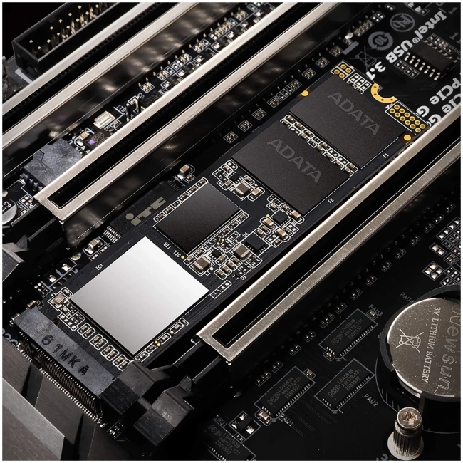 Твердотельный накопитель SSD 512 ГБ M.2 NVMe ADATA (ASX8200PNP-512GT-C) купить! 