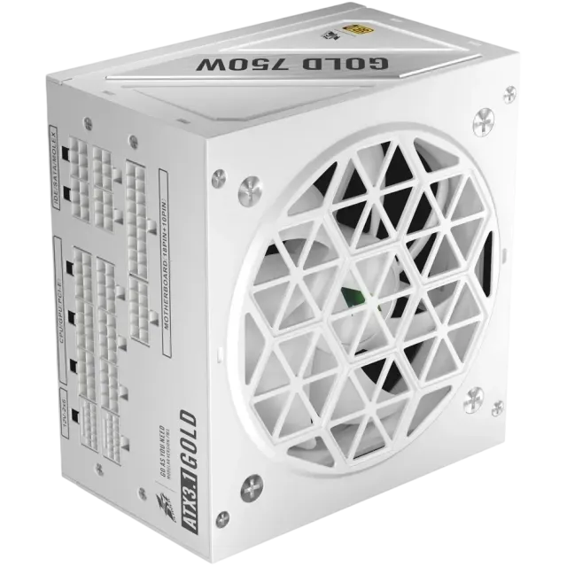 Блок питания 1STPLAYER 750W NGDP GOLD White (HA-750BA4-WH) 16 Pin (PCIe 5.0 Connector Cable Details) купить! 